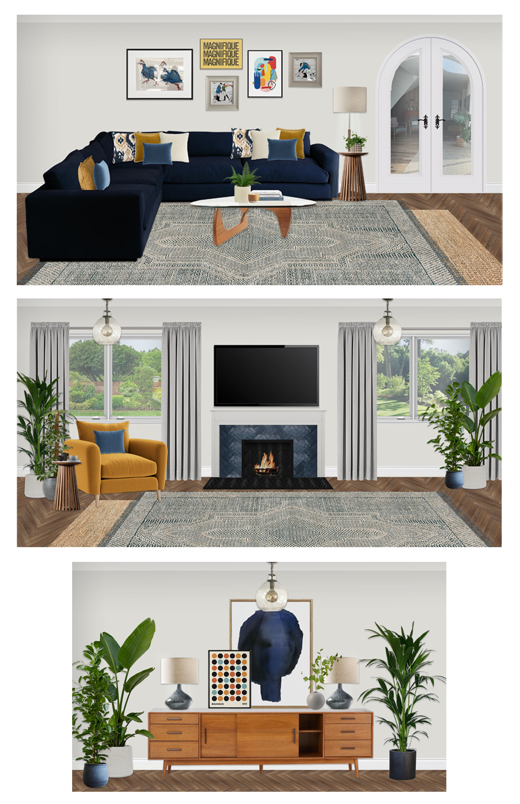 Modern Characterful Living Room